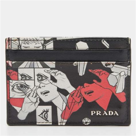 prada anime card holder|prada card holders.